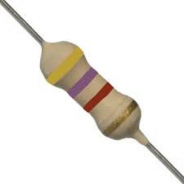 Resistor 4K7 5% (1/2W)