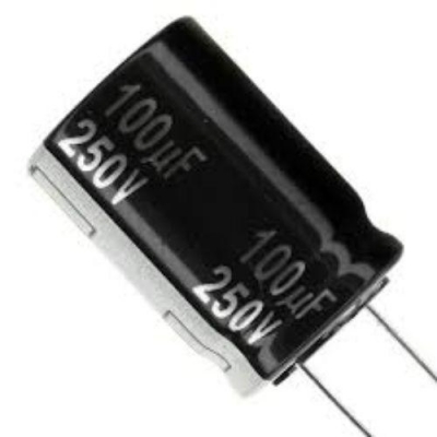 Capacitor Eletrolítico 100uF / 250V