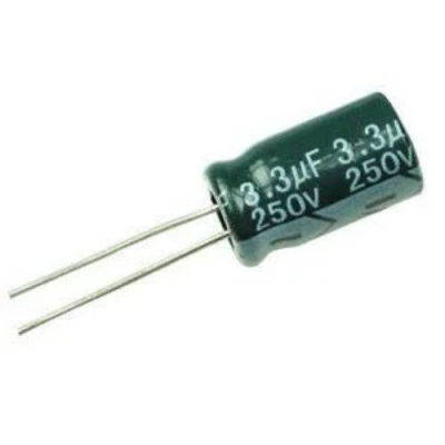 Capacitor Eletrolítico 3,3uF / 250V